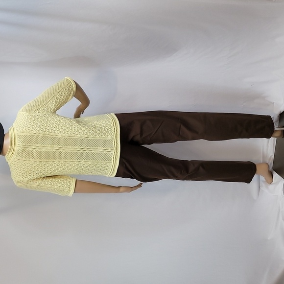 Demovracy Women's Brown Patriot Ab Solution Straight Leg Jeans - Picture 8 of 16